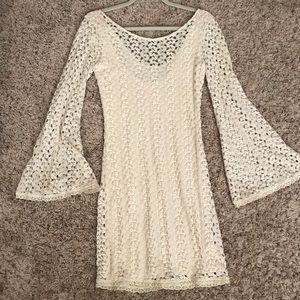 Free people bell sleeve dress